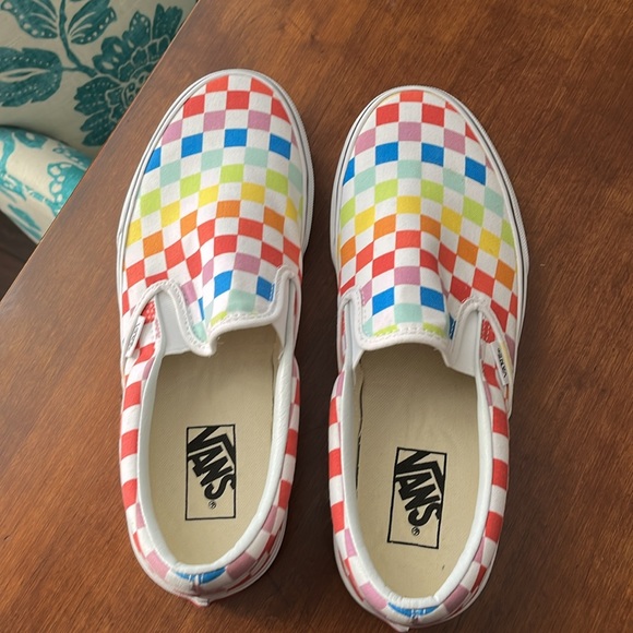 Vans Classic Slip-On Checkerboard women’s size 10 men’s 8.5 - Picture 5 of 11